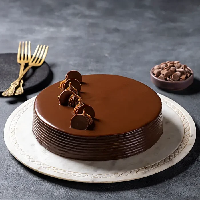 Chocolate truffle cream cake